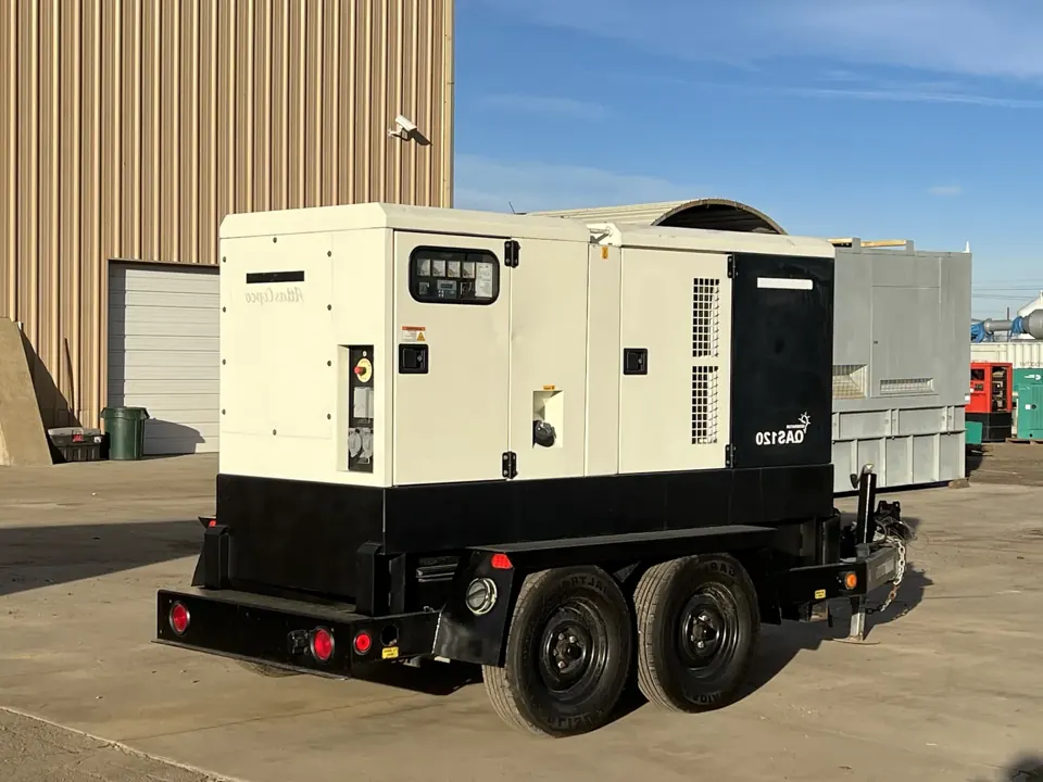 95kW Atlas Copco Diesel Generator Set #089220