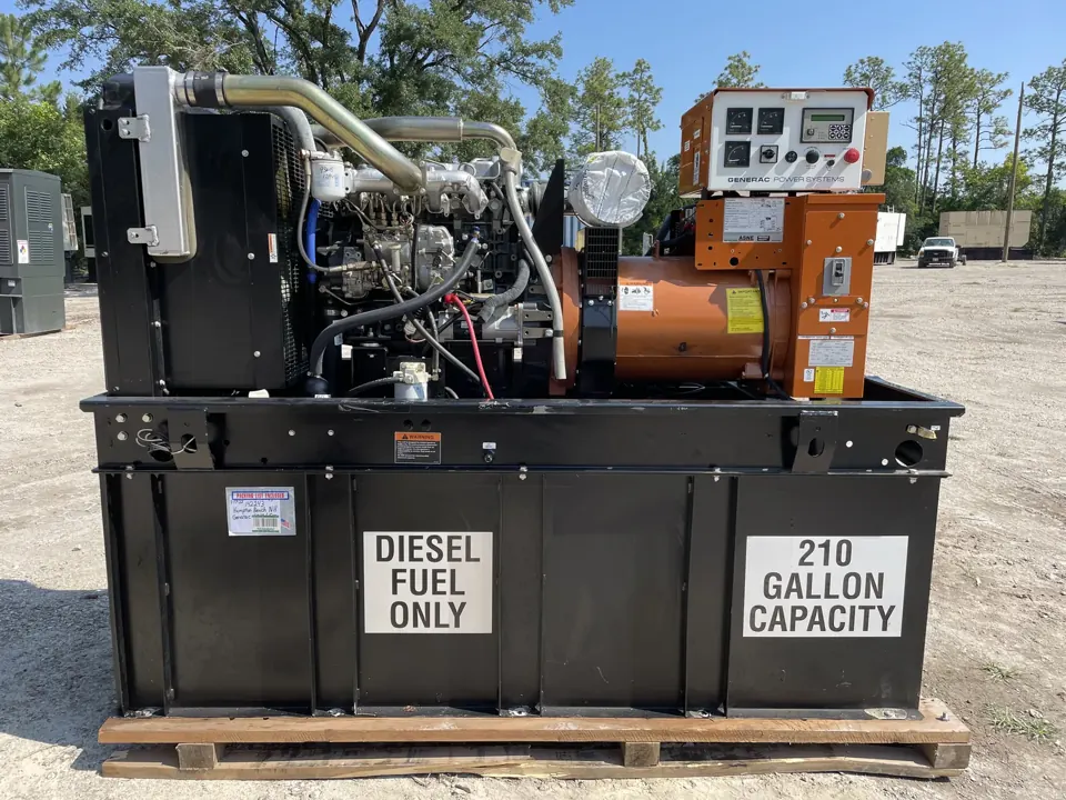 60kW Generac Diesel Generator Set #089233