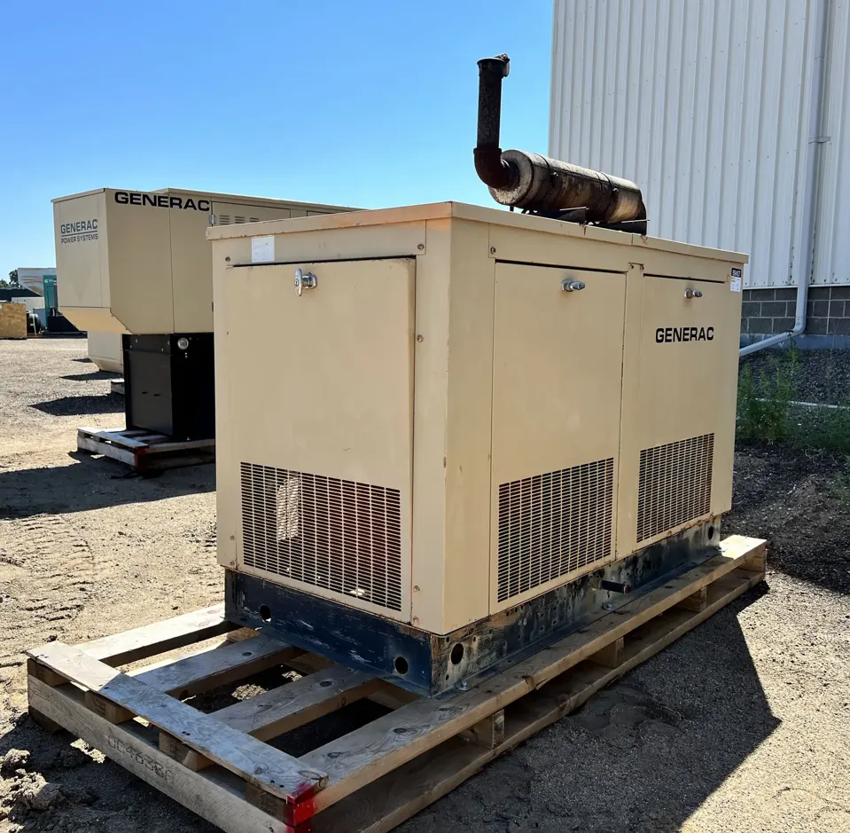30kW Generac Liquid Propane Generator Set #089457