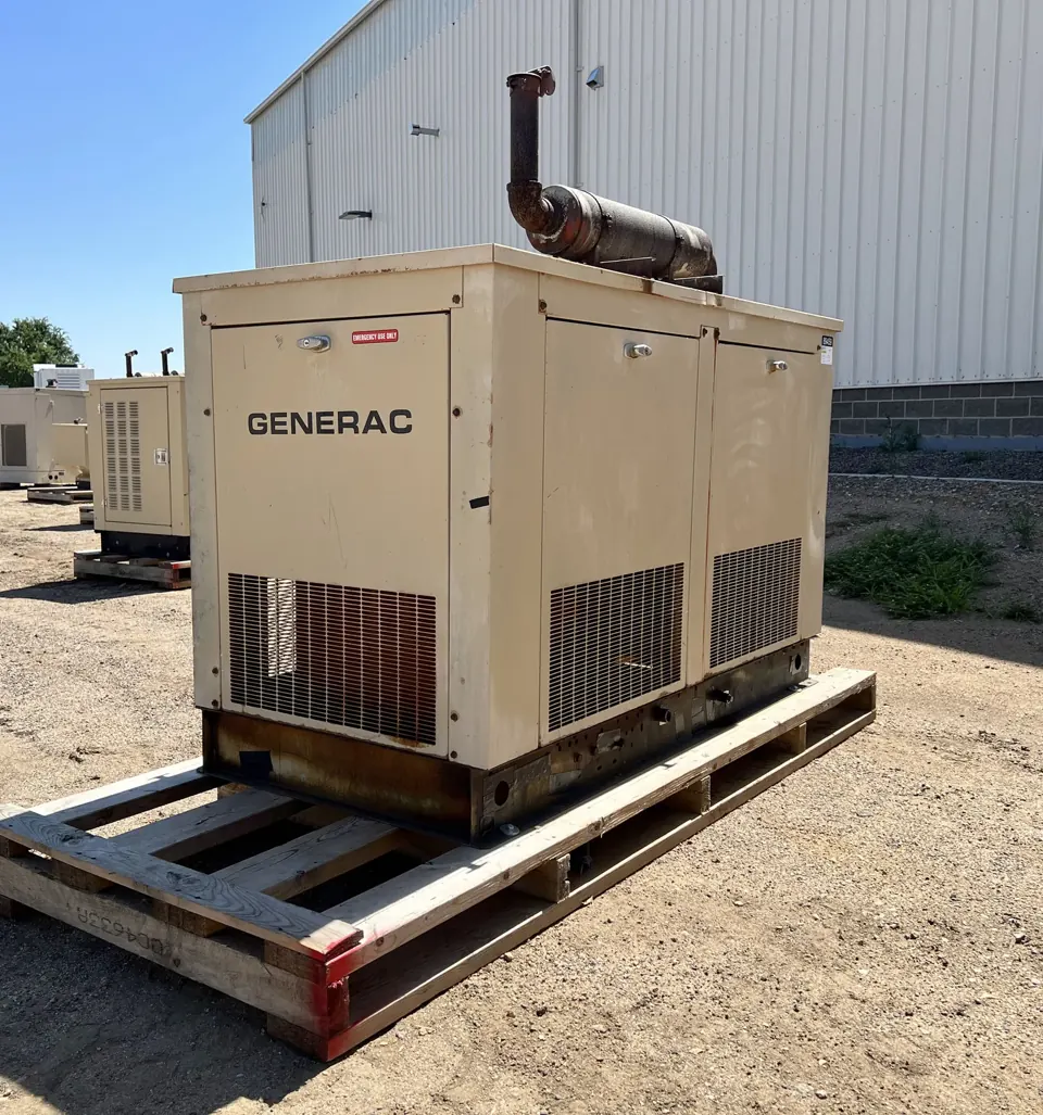 30kW Generac Liquid Propane Generator Set #089459