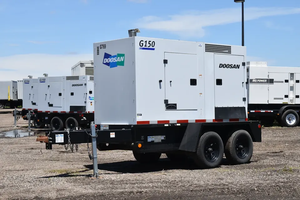 124kW Doosan Diesel Generator Set #090004