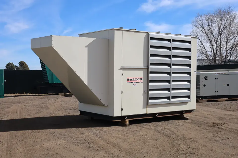 200kW Baldor Dual Fuel Generator Set #090738