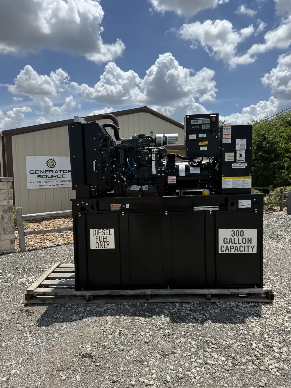 60kW Generac Diesel Generator Set #091104