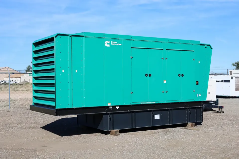 800kW Cummins Diesel Generator Set #091501