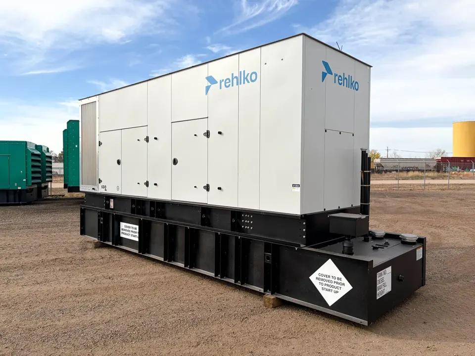 600kW Kohler/Rehlko Diesel Generator Set #091966