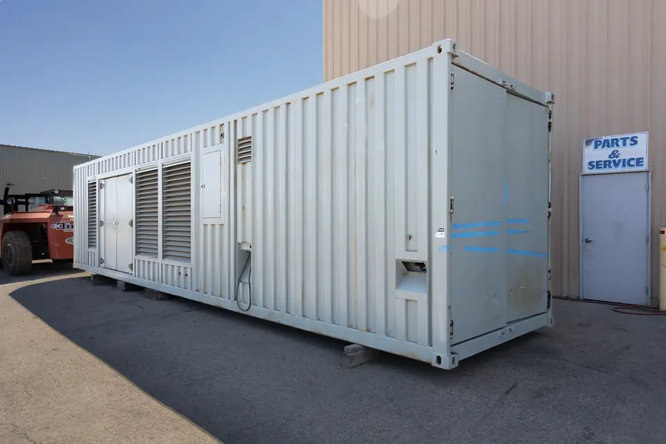 1500kW Cummins Diesel Generator Set #092086