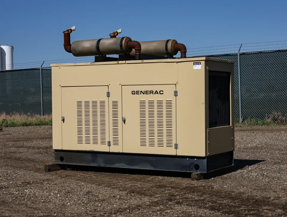100kW Generac Natural Gas Generator Set #092318