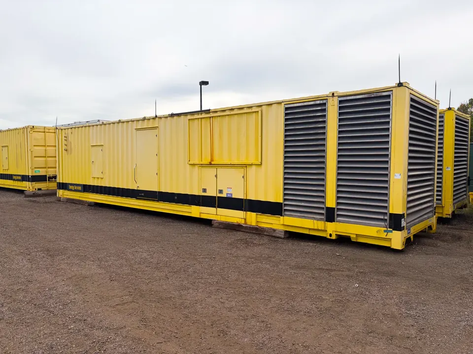 2000kW Baldor Diesel Generator Set #093408