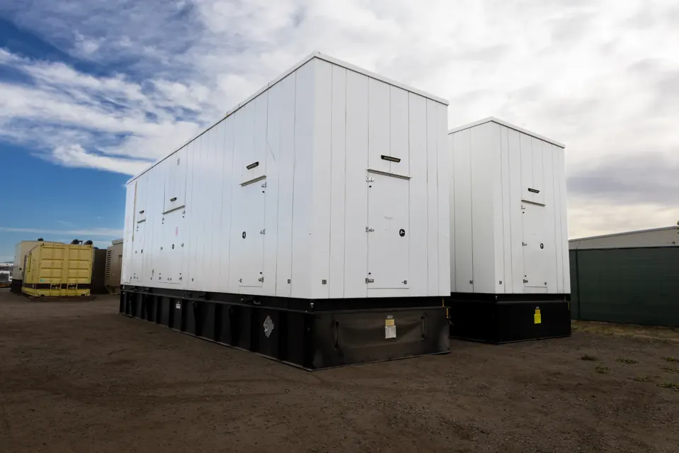 2500kW Cummins Diesel Generator Set #093542
