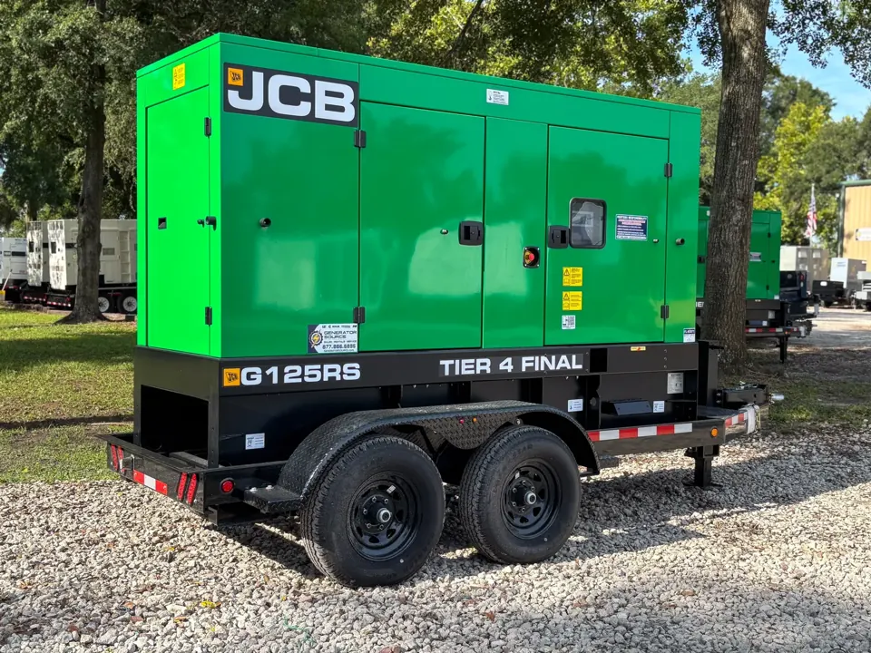 100kW JCB Diesel Generator Set #093578