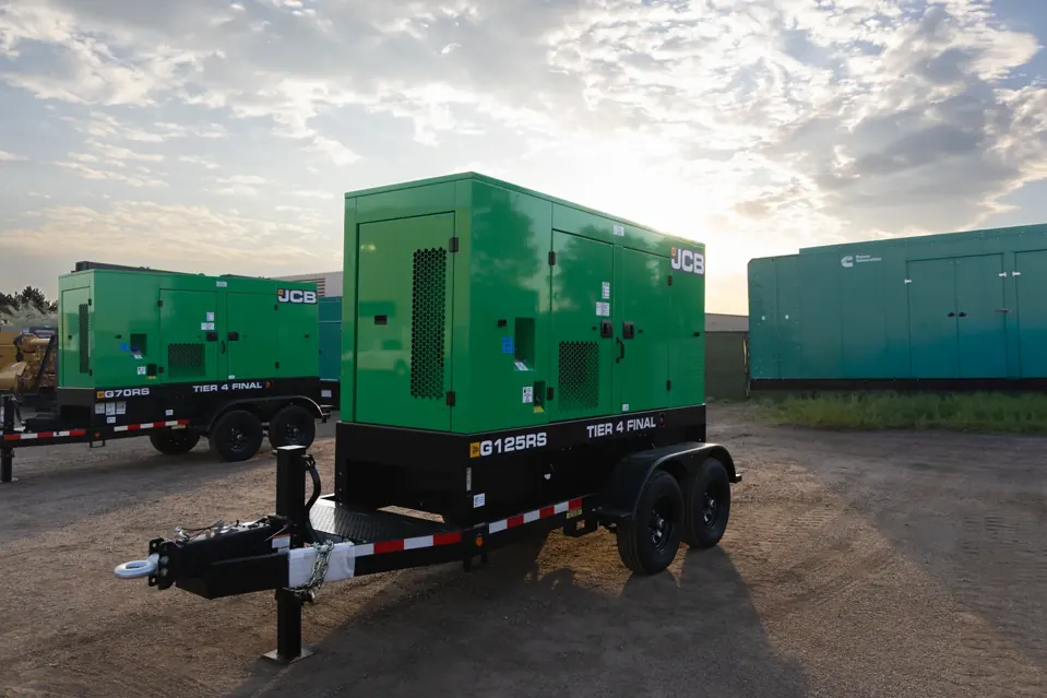 100kW JCB Diesel Generator Set #093584