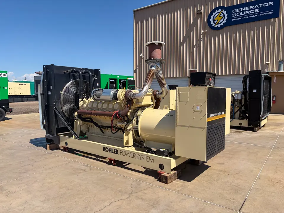 810kW Kohler/Rehlko Diesel Generator Set #093771