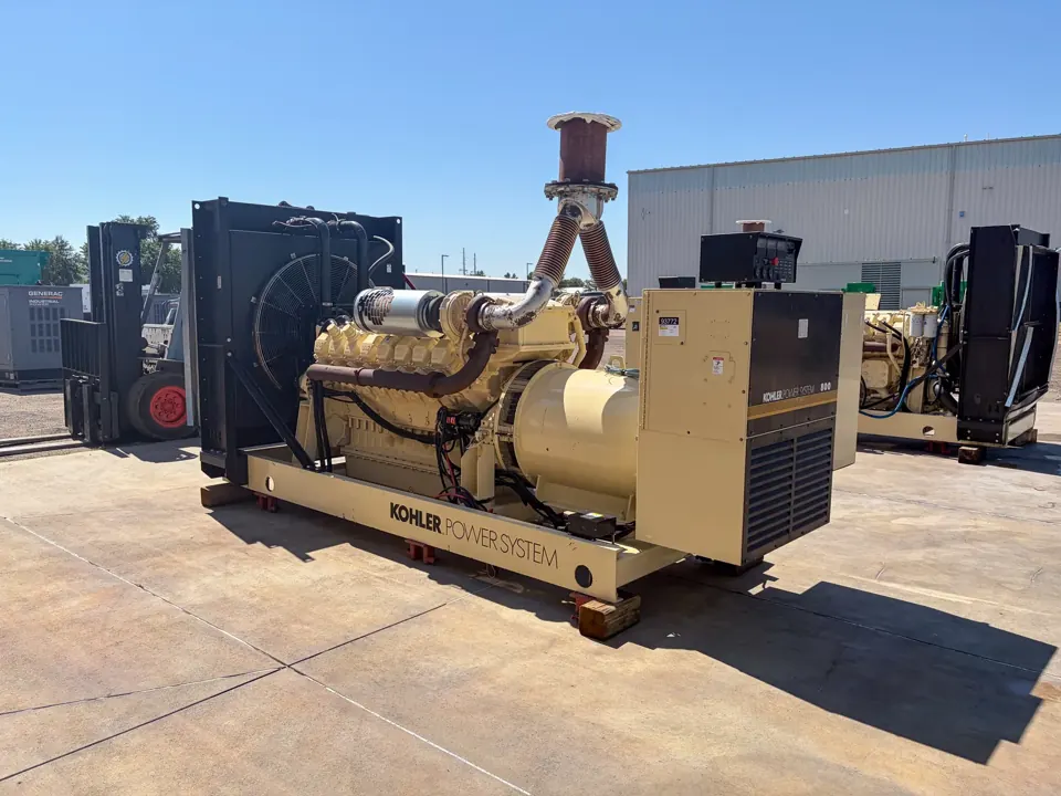 810kW Kohler/Rehlko Diesel Generator Set #093772