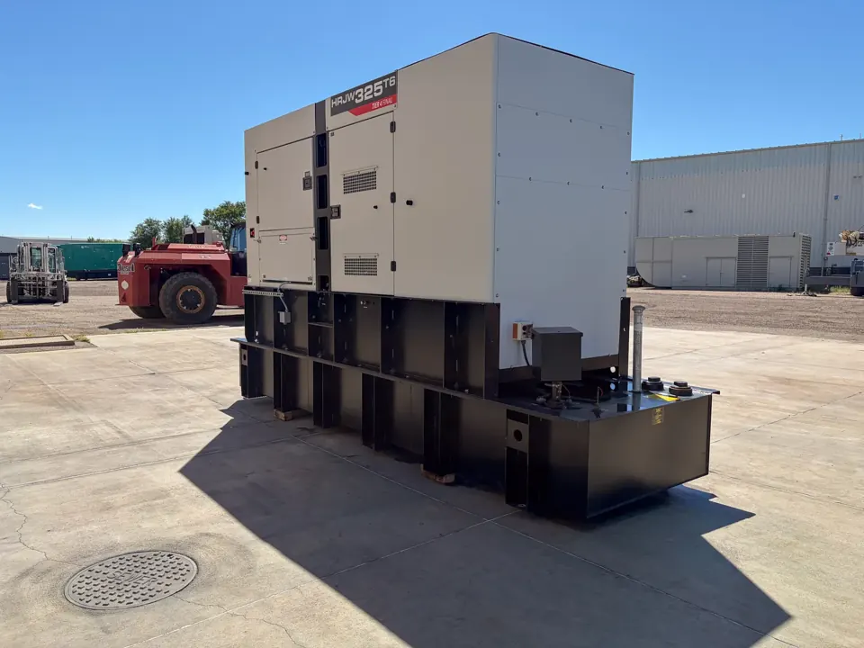 260kW Hipower HTW Diesel Generator Set #093835