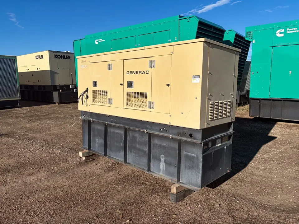 80kW Generac Diesel Generator Set #093909