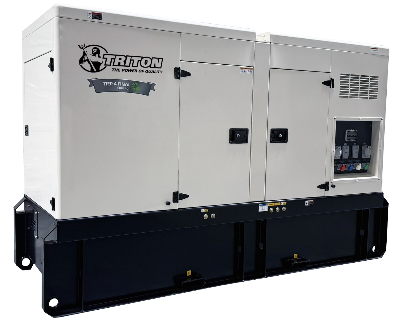 100 kVA Triton Rental Grade Generator TP-RJD100-T4F-RENTAL Tier 4 Rental