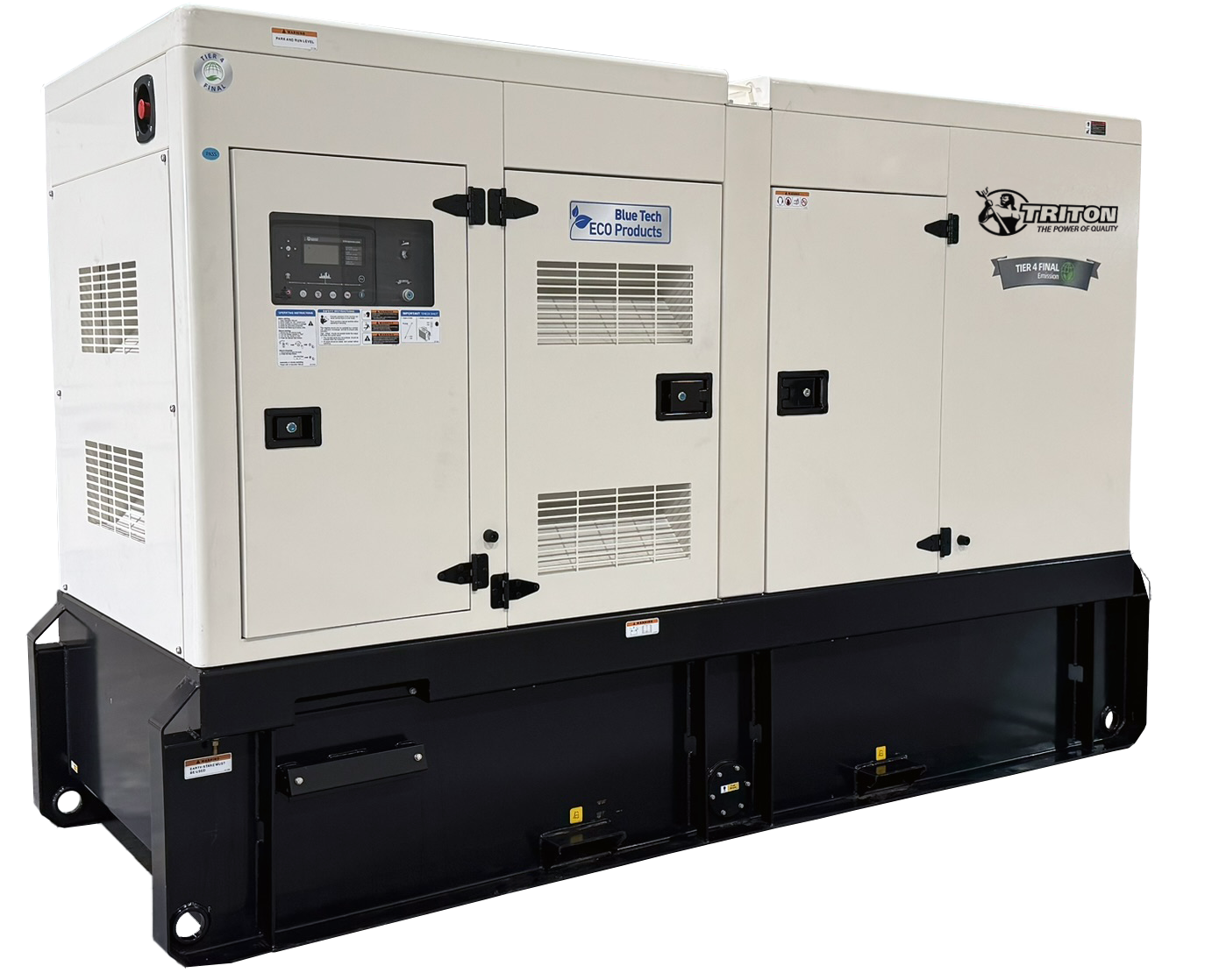110 kW Triton Diesel Generator TP-JD110-T4F Tier 4 Final