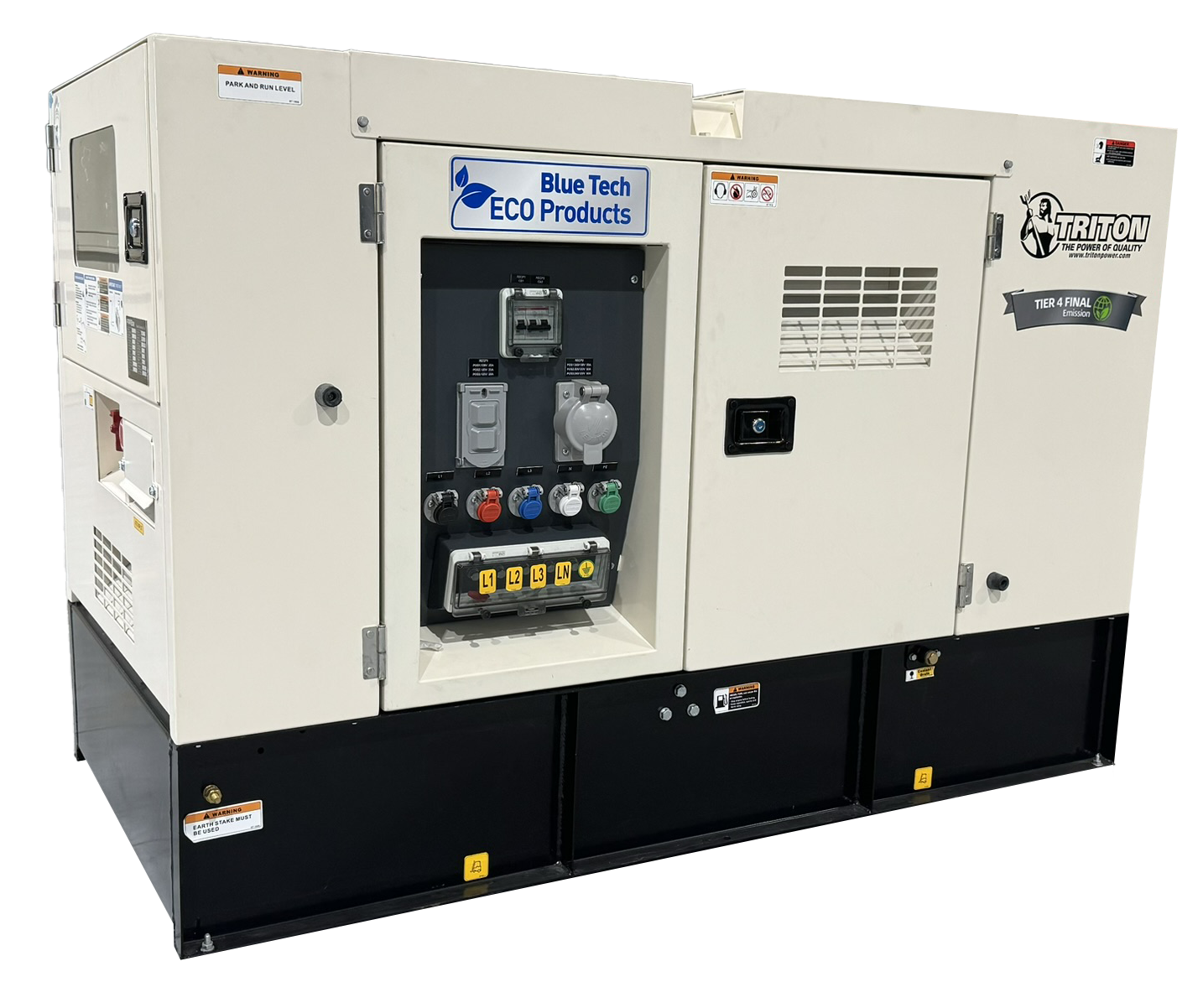 15 kVA Triton Rental Grade Generator TP-RK15-T4F-RENTAL Tier 4 Rental