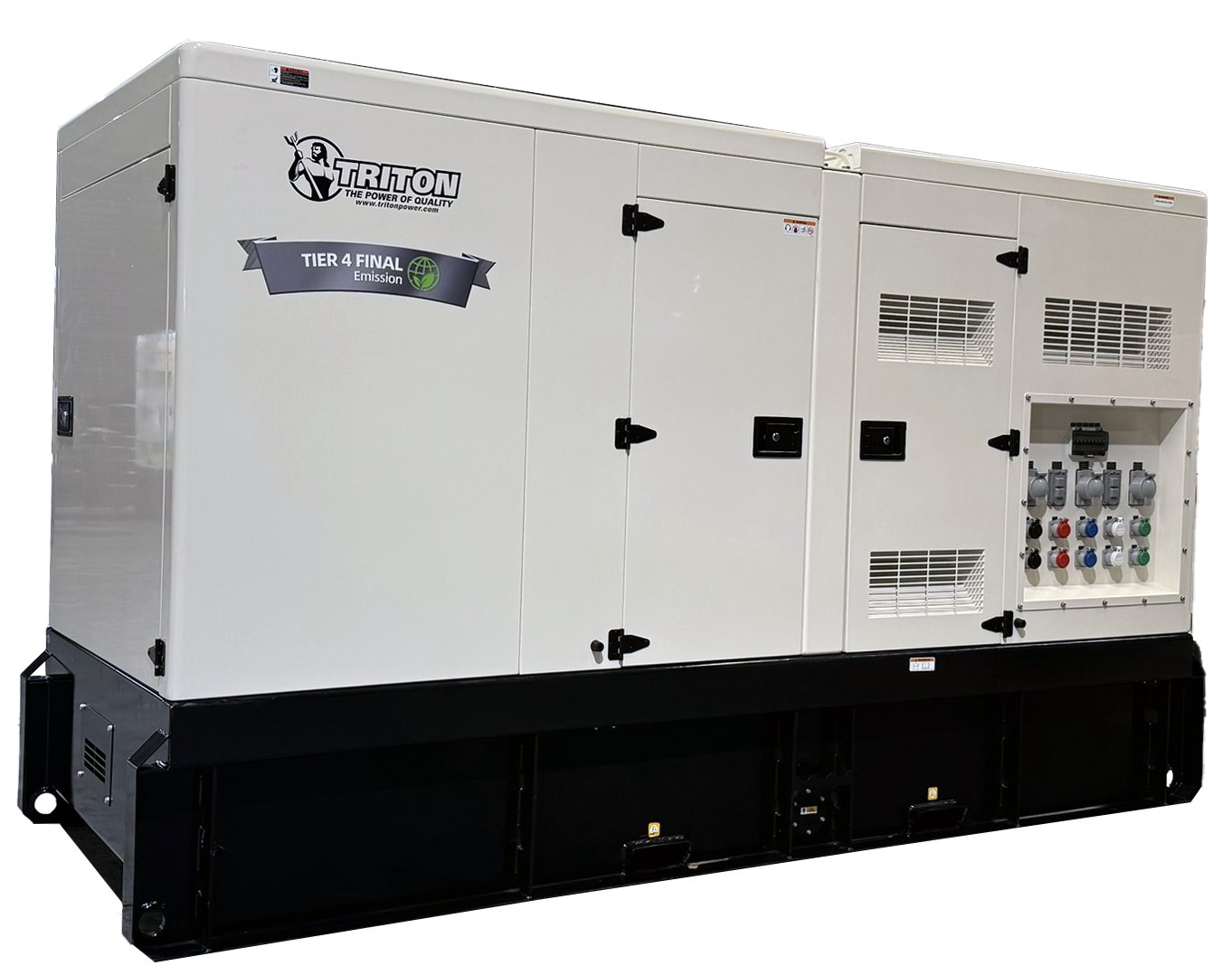 190 kVA Triton Rental Grade Generator TP-RJD190-T4F-RENTAL Tier 4 Rental