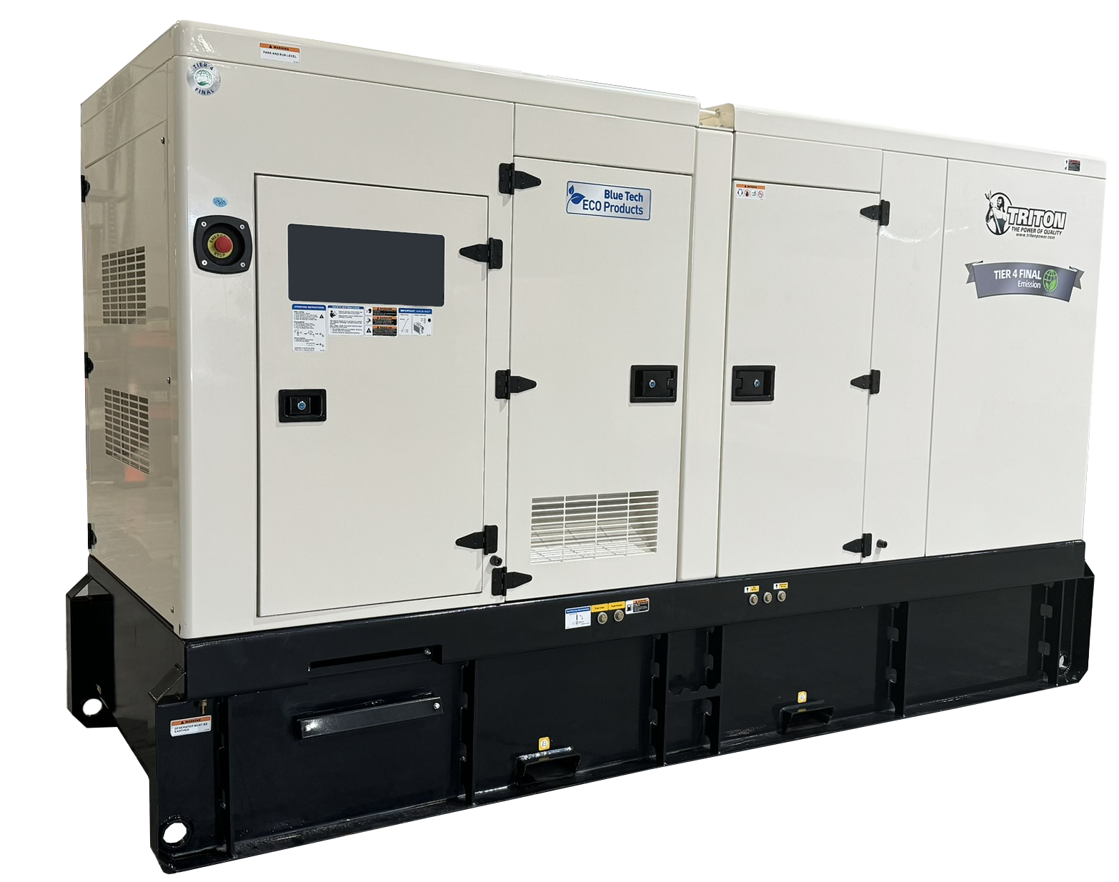200 kW Triton Diesel Generator TP-JD200-T4F Tier 4 Final