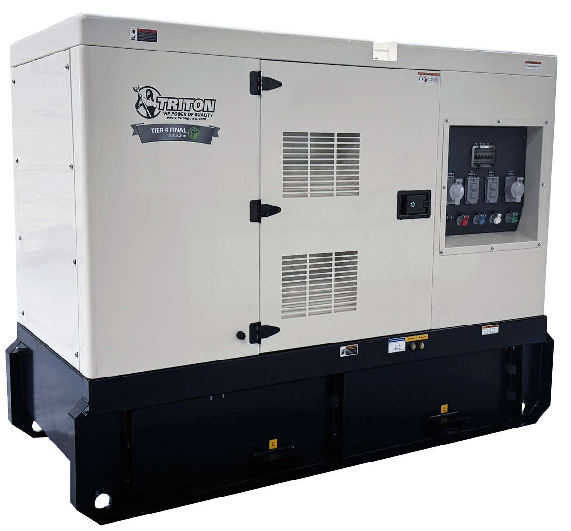 55 kVA Triton Rental Grade Generator TP-RJD55-T4F-RENTAL Tier 4 Rental