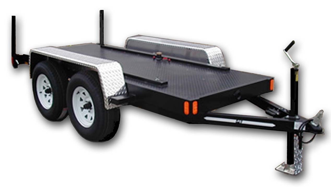 7000 Lbs Fuel Tank Integrated Trailer